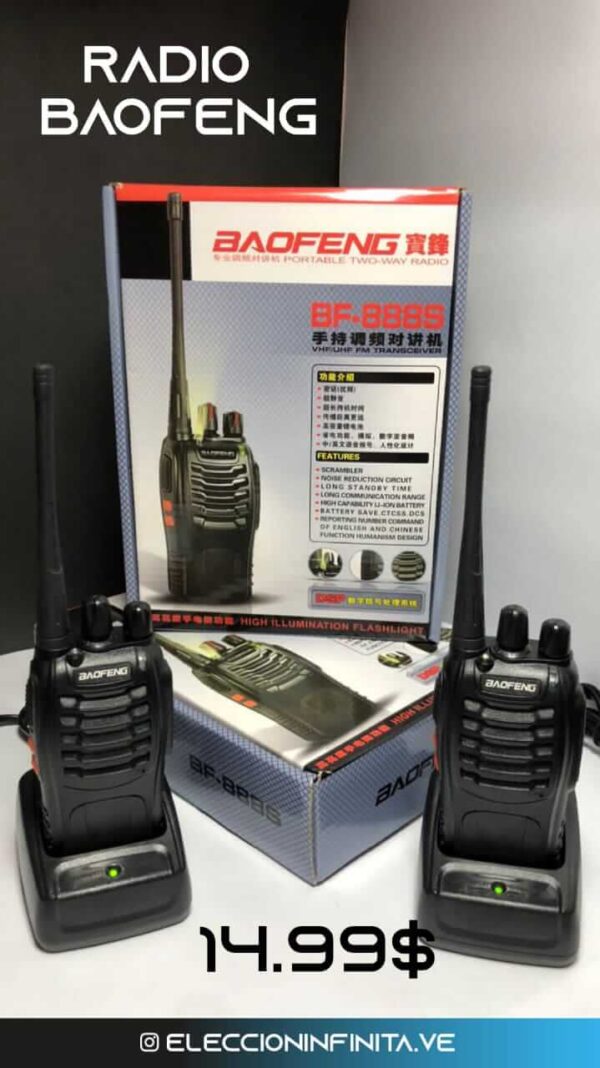 Radio portatil baofeng 888s